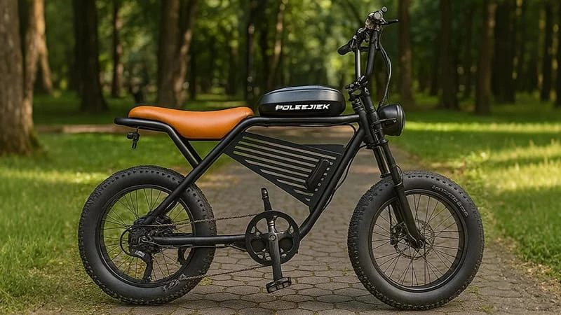 vintage electric bikes, retro electric bike, vintage e bike, electric vintage bicycle, POLEEJIEK retro ebike, B2B electric bikes